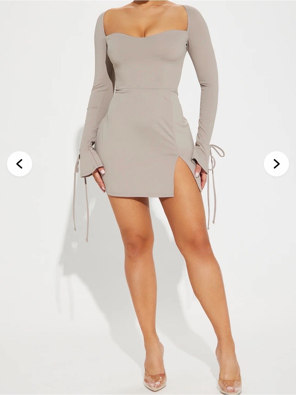 Emilia Long Sleeve Mini Dress